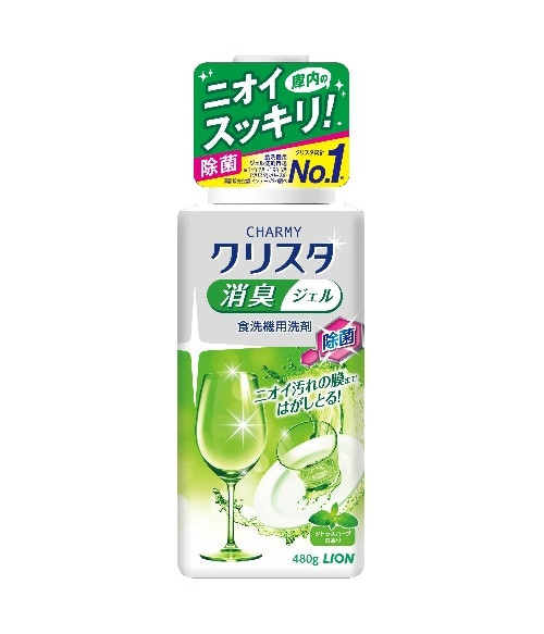 Dishwasher LION Charmy Crystal Clear Gel ( with the aroma of citrus and mint ), 480 ml Dishwasher LION Charmy Crystal Clear Gel ( with the aroma of citrus and mint ), 480 ml