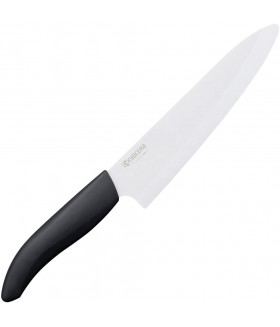 NEW Kyocera Ceramic Chef’s Knife with Black Handle  FKR-180C-N Blade Length 18.0cm/7’’