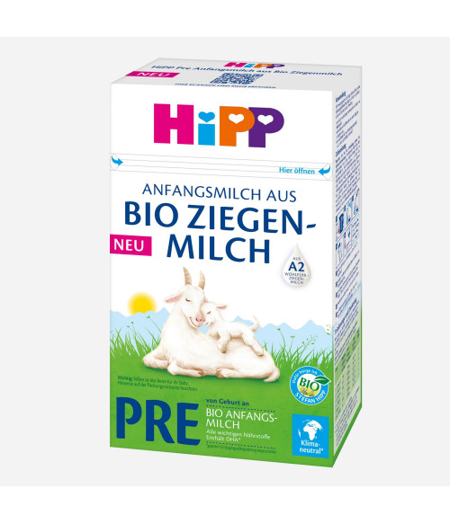 HiPP Goat Milk Formula Stage PRE Organic (400g) German Version from Birth HiPP Goat Milk Formula Stage PRE Organic (400g) German Version from Birth