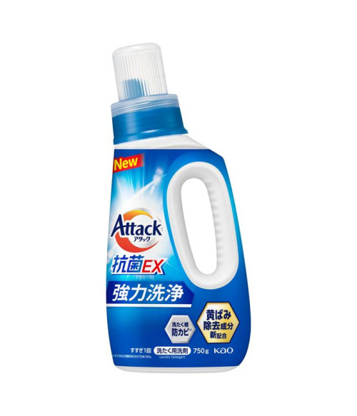 Attack Antibacterial EX — Premium Japanese Liquid Laundry Detergent, 750 g Attack Antibacterial EX — Premium Japanese Liquid Laundry Detergent, 750 g