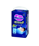 Merries Ночные трусики L (9-15 кг) 34 шт. Merries Ночные трусики L (9-15 кг) 34 шт.