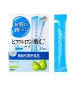 EARTH Hyaluronic Acid C Pear La France Jelly 31 x Sachets for 1 Month – Made in Japan