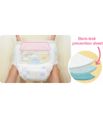 Pull Ups Moony. Small size. Unisex. (4-8kg) (9-17lbs) 54 count Pull Ups Moony. Small size. Unisex. (4-8kg) (9-17lbs) 54 count