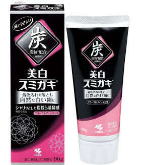 KOBAYASHI Whitening toothpaste with charcoal, mint flavor, 90 gr